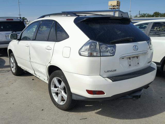 2T2HK31U57C027271 - 2007 LEXUS RX 350 WHITE photo 3