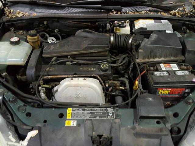 1FAFP3839YW110923 - 2000 FORD FOCUS ZTS GREEN photo 7