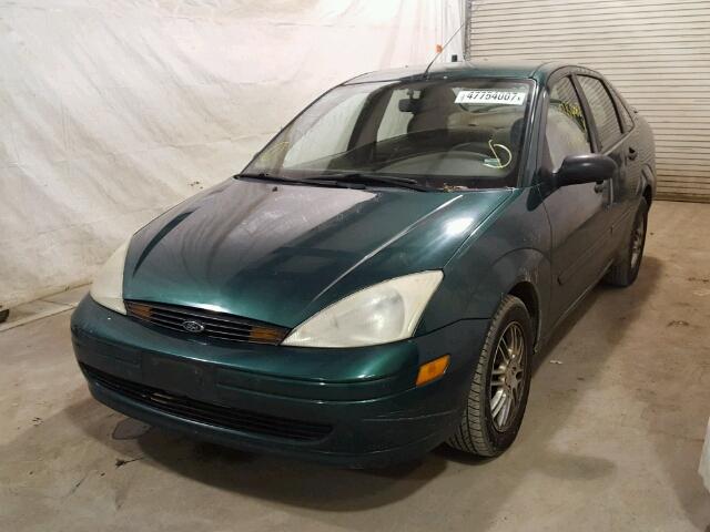 1FAFP3839YW110923 - 2000 FORD FOCUS ZTS GREEN photo 9