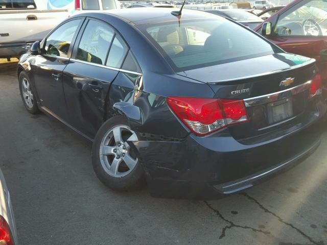 1G1PC5SB4E7353334 - 2014 CHEVROLET CRUZE LT GRAY photo 3