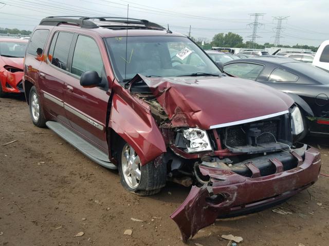 1GKET16S046100490 - 2004 GMC ENVOY XL MAROON photo 1