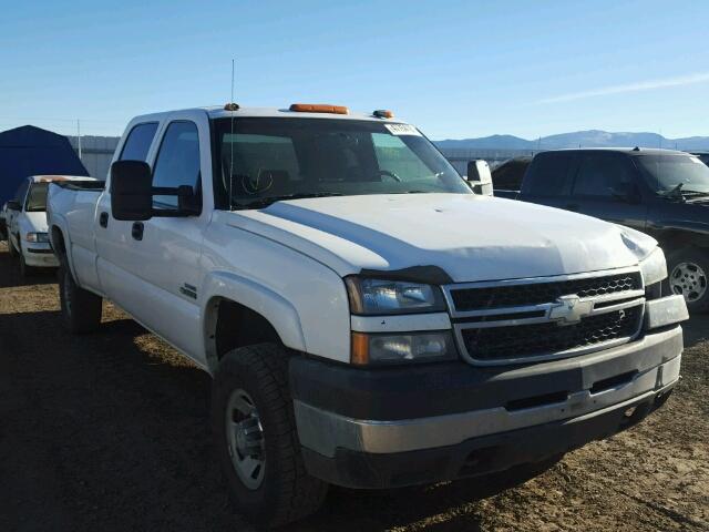 1GCHK33D07F124113 - 2007 CHEVROLET SILVERADO WHITE photo 1