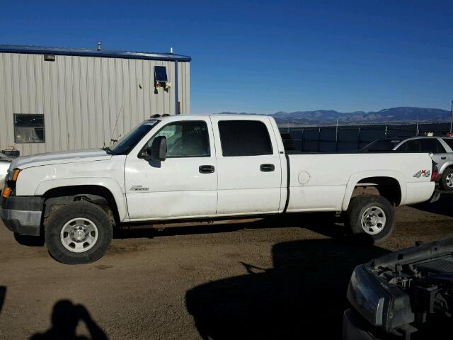 1GCHK33D07F124113 - 2007 CHEVROLET SILVERADO WHITE photo 9