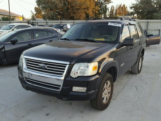 1FMEU63E08UB32907 - 2008 FORD EXPLORER X BLACK photo 2