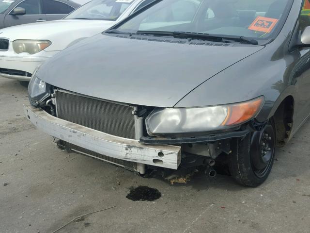 2HGFG12856H525625 - 2006 HONDA CIVIC EX 金色 照片 9