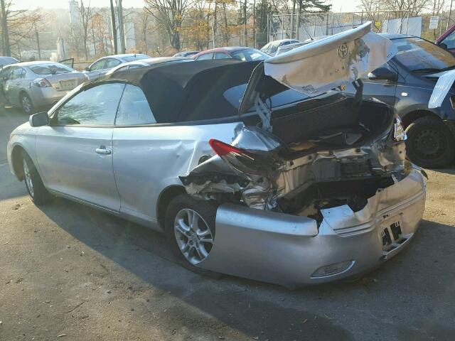 4T1FA38P68U141522 - 2008 TOYOTA CAMRY SOLA SILVER photo 3