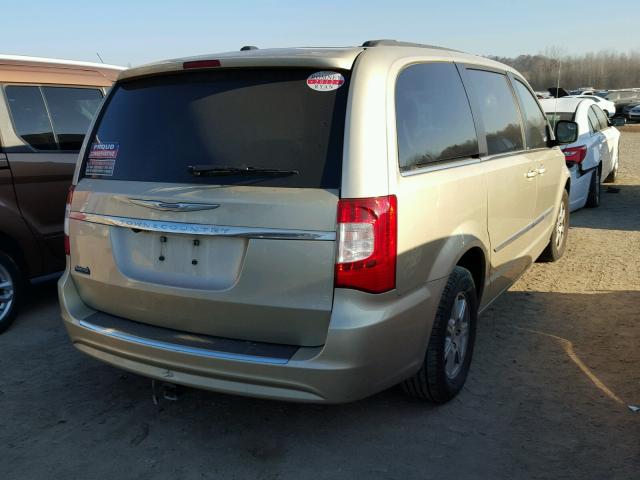 2A4RR5DG2BR747121 - 2011 CHRYSLER TOWN & COU GOLD photo 4