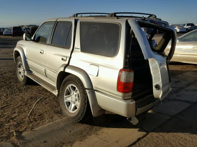 JT3HN87R4Y0286927 - 2000 TOYOTA 4RUNNER LI SILVER photo 3