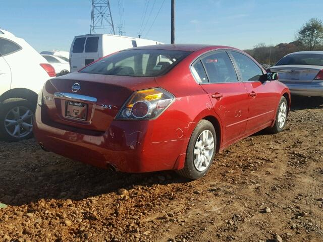 1N4AL21E29N545978 - 2009 NISSAN ALTIMA 2.5 RED photo 4