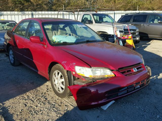 1HGCG668X2A106950 - 2002 HONDA ACCORD EX BURGUNDY photo 1