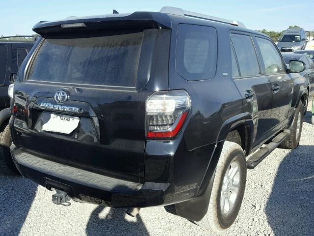 JTEBU5JRXF5269511 - 2015 TOYOTA 4RUNNER SR BLACK photo 4