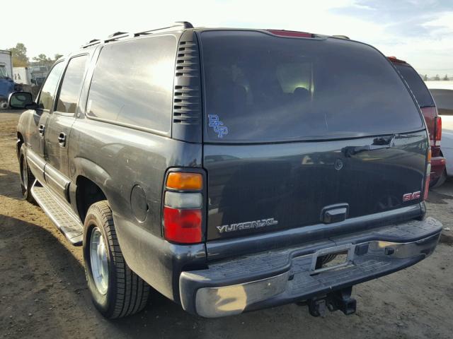 1GKFK16T94J189103 - 2004 GMC YUKON XL K BLACK photo 3