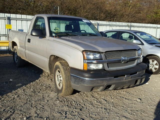 1GCEC14X34Z309912 - 2004 CHEVROLET SILVERADO BEIGE photo 1