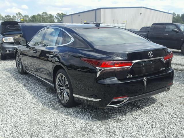 JTHB5LFF9J5001111 - 2018 LEXUS LS 500 BLACK photo 3