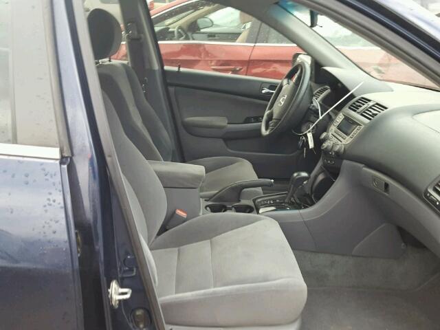 1HGCM563X7A033805 - 2007 HONDA ACCORD SE BLUE photo 6