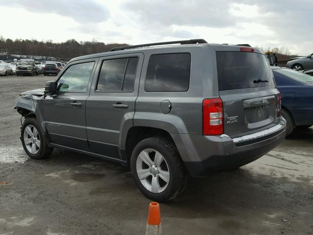 1C4NJRFB3CD549947 - 2012 JEEP PATRIOT LA GRAY photo 3