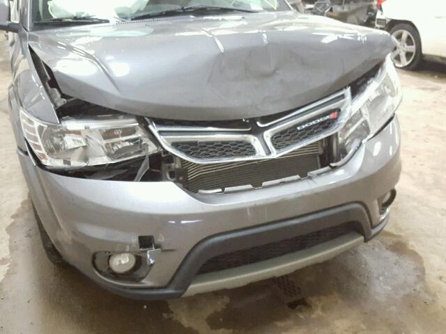 3C4PDCBB6DT565073 - 2013 DODGE JOURNEY SX GRAY photo 9