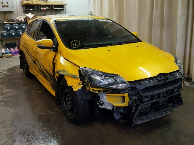 1FADP3L95DL324872 - 2013 FORD FOCUS ST YELLOW photo 1