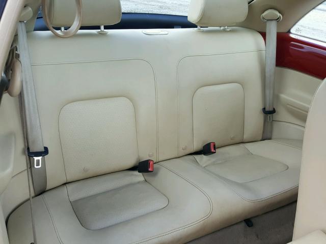 3VWRW31C76M403606 - 2006 VOLKSWAGEN NEW BEETLE Qırmızı foto 6