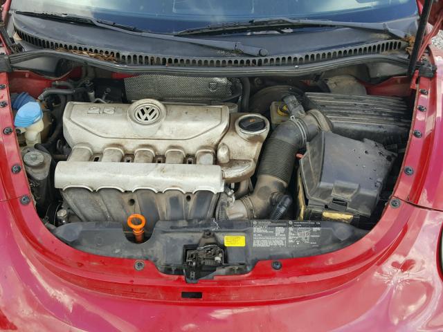 3VWRW31C76M403606 - 2006 VOLKSWAGEN NEW BEETLE Qırmızı foto 7