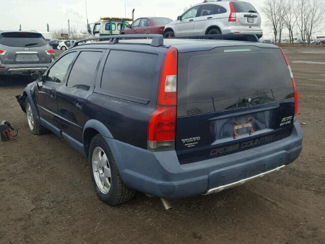 YV1SZ59H231095285 - 2003 VOLVO XC70 BLUE photo 3