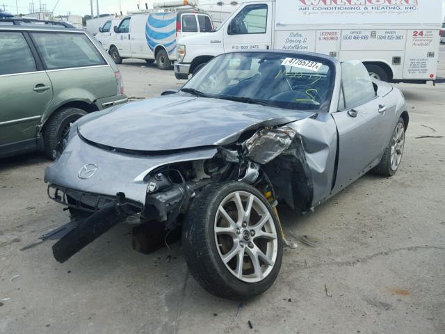 JM1NC2PF7D0228781 - 2013 MAZDA MX-5 MIATA SILVER photo 2