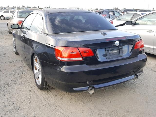 WBAWL73578PX55129 - 2008 BMW 335 I BLACK photo 3