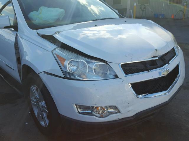 1GNER23D79S110879 - 2009 CHEVROLET TRAVERSE L WHITE photo 9