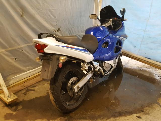 JS1GN79A362101707 - 2006 SUZUKI GSX600 F BLUE photo 4