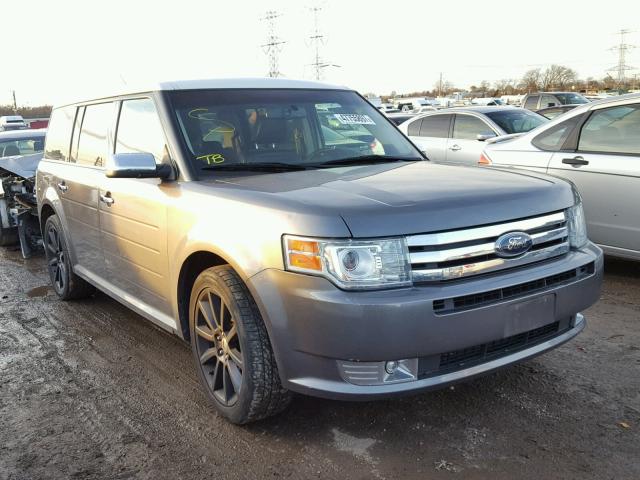 2FMEK63C19BA50616 - 2009 FORD FLEX LIMIT GRAY photo 1