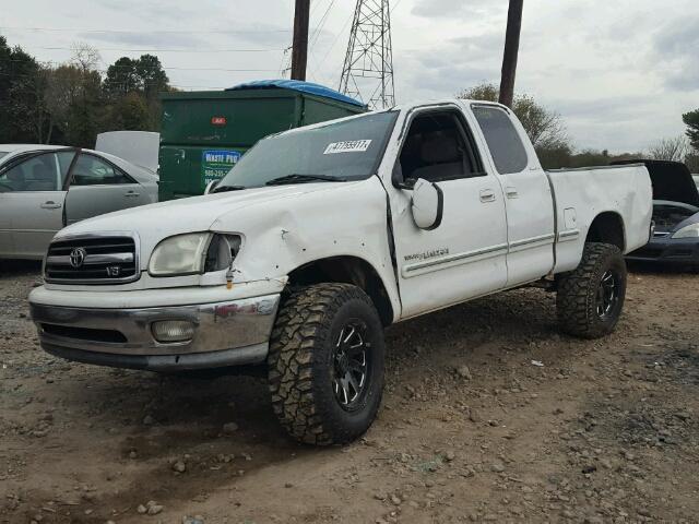 5TBBT48141S158918 - 2001 TOYOTA TUNDRA ACC WHITE photo 2