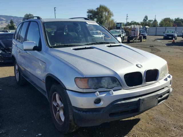 5UXFA535X2LP37721 - 2002 BMW X5 3.0I SILVER photo 1