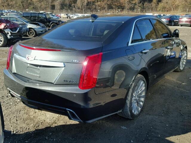 1G6AR5SS1H0191030 - 2017 CADILLAC CTS LUXURY GRAY photo 4