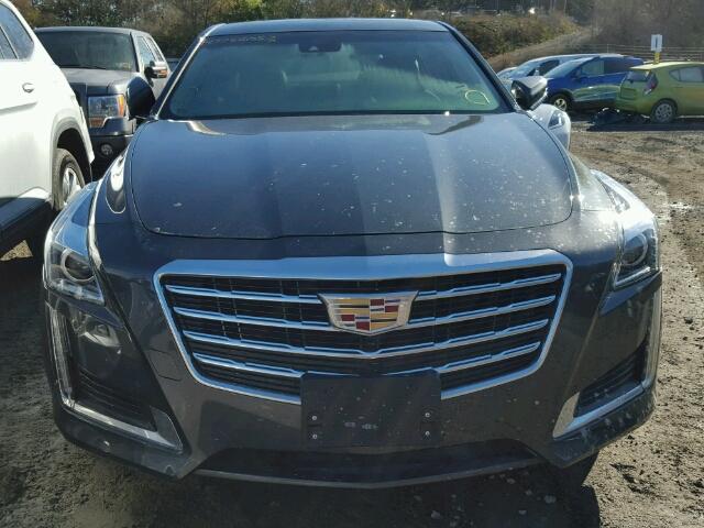 1G6AR5SS1H0191030 - 2017 CADILLAC CTS LUXURY GRAY photo 9