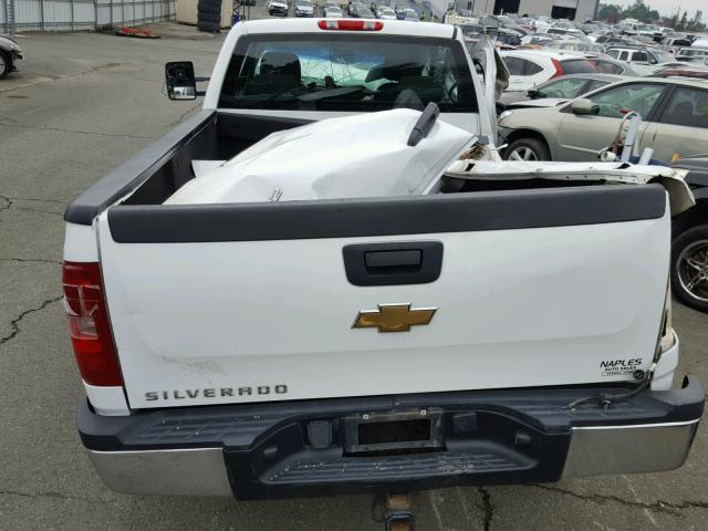 1GCHK49K09E152773 - 2009 CHEVROLET SILVERADO WHITE photo 9