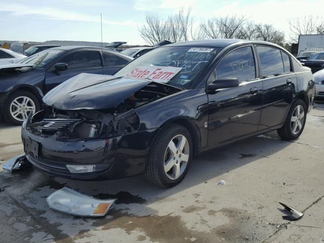 1G8AL55B16Z150412 - 2006 SATURN ION LEVEL BLACK photo 2