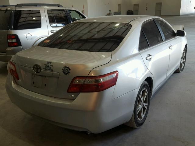 4T1BE46K38U236717 - 2008 TOYOTA CAMRY CE SILVER photo 4