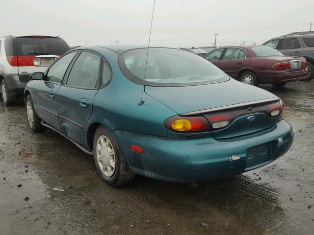 1FALP51U6TG255650 - 1996 FORD TAURUS G GREEN photo 3