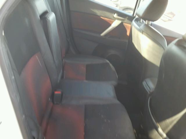 JM1BL1L43D1738136 - 2013 MAZDA SPEED 3 WHITE photo 6