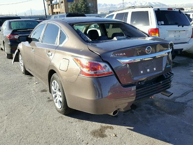 1N4AL3AP5EC203146 - 2014 NISSAN ALTIMA 2.5 BROWN photo 3