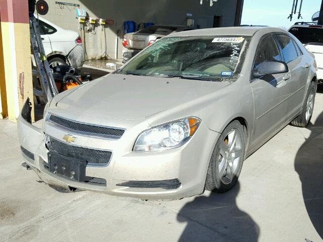 1G1ZB5E05CF329472 - 2012 CHEVROLET MALIBU LS GOLD photo 2
