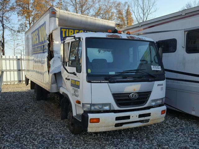 JNAMB80H27AK60424 - 2007 NISSAN DIESEL UD2000 WHITE photo 1