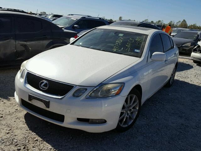 JTHBH96S665030452 - 2006 LEXUS GS GENERAT WHITE photo 2