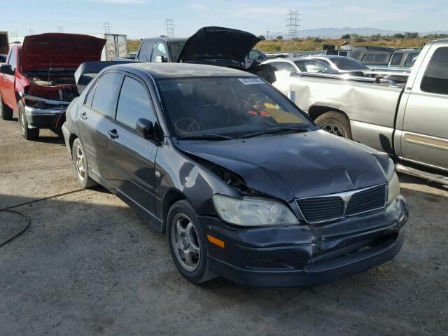 JA3AJ86E02U084107 - 2002 MITSUBISHI LANCER OZ GRAY photo 1