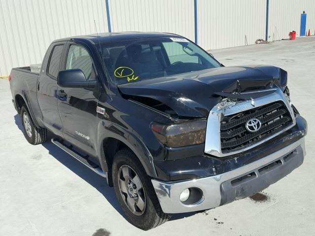 5TFRV54148X052789 - 2008 TOYOTA TUNDRA DOU BLACK photo 1