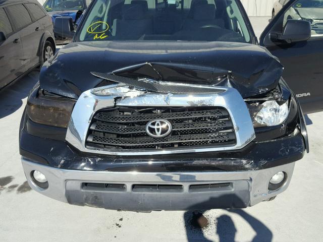 5TFRV54148X052789 - 2008 TOYOTA TUNDRA DOU BLACK photo 7