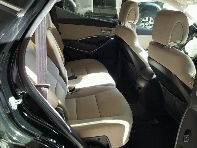 5XYZT3LBXHG404975 - 2017 HYUNDAI SANTA FE S Schwarz Foto 6