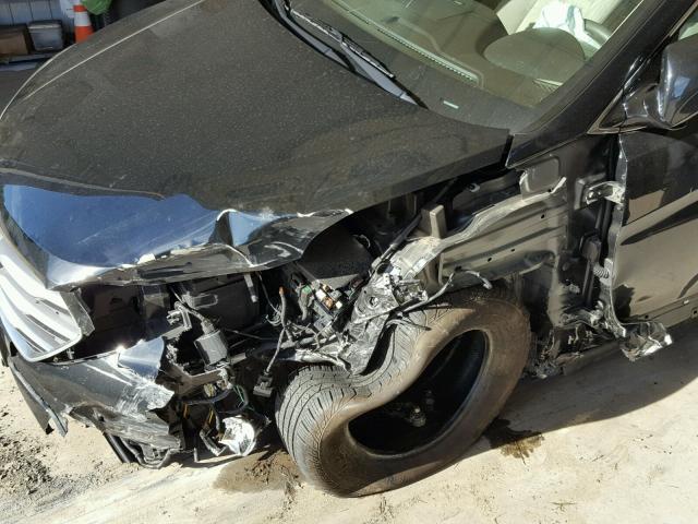 5XYZT3LBXHG404975 - 2017 HYUNDAI SANTA FE S Schwarz Foto 9