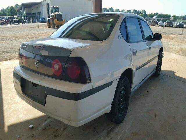 2G1WF55KX39417791 - 2003 CHEVROLET IMPALA 白色 照片 4