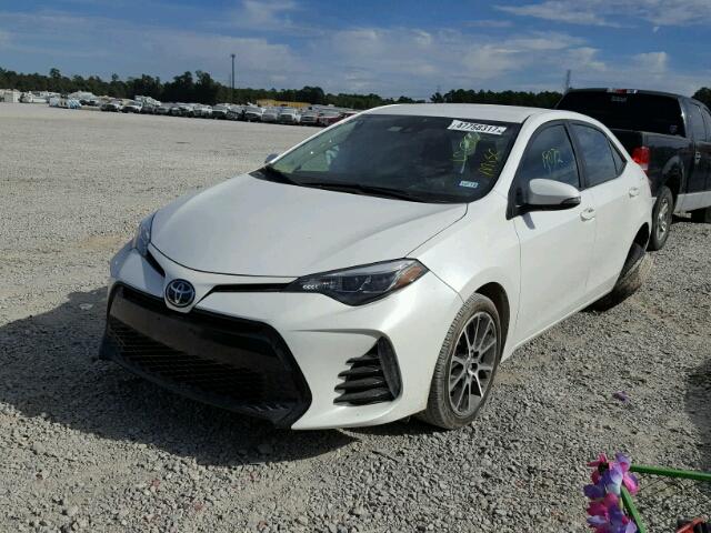 5YFBURHE6HP612660 - 2017 TOYOTA COROLLA L WHITE photo 2